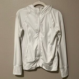 Eddie Bauer Athletic Zip-Up White